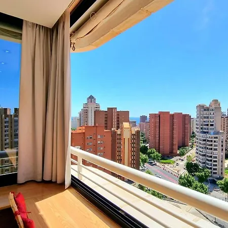 Precioso Con Vistas Al Mar Apartamento Benidorm